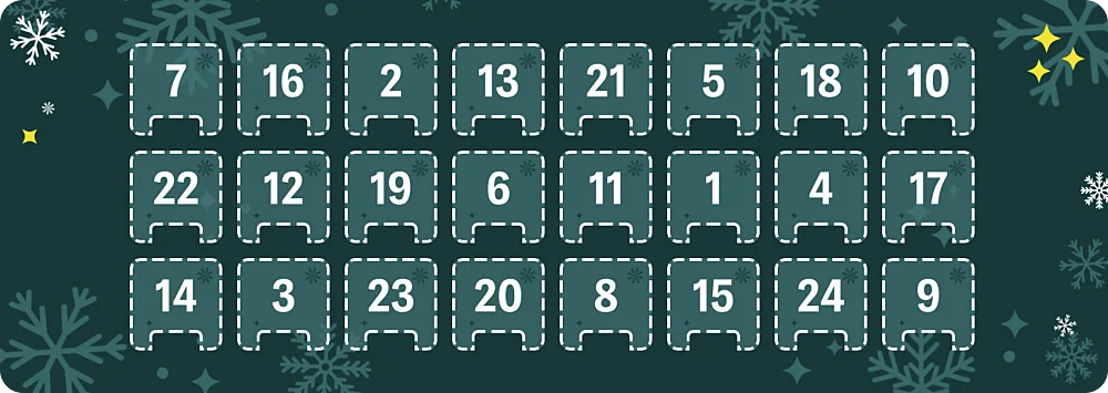 Entete calendrier avent 2025